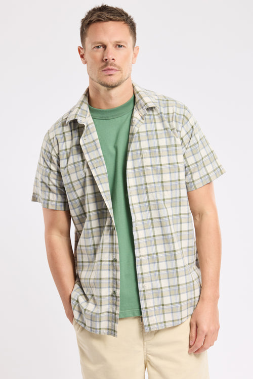 Chemise manches courtes Héritage - Le Comptoir Maritime - 1