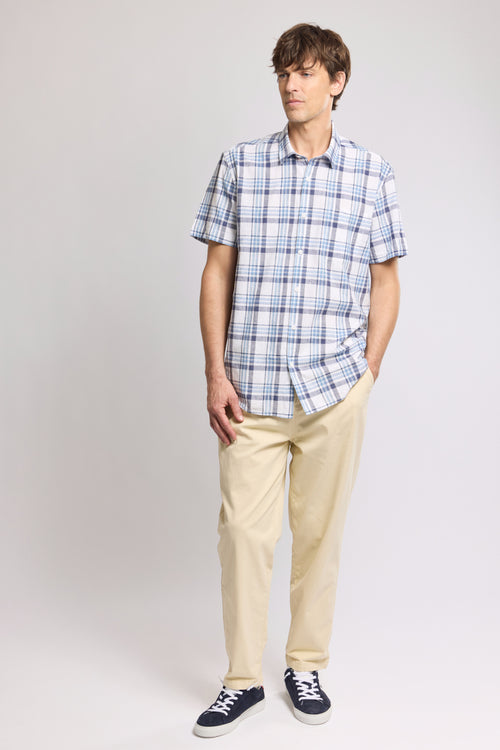 Chemise manches courtes - coton et lin - Le Comptoir Maritime - 3