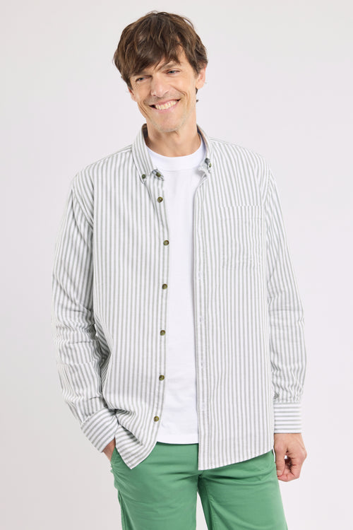 Chemise fines rayures - coton - Le Comptoir Maritime - 2