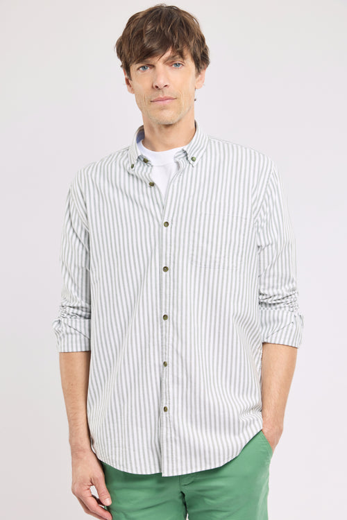 Chemise fines rayures - coton - Le Comptoir Maritime - 4