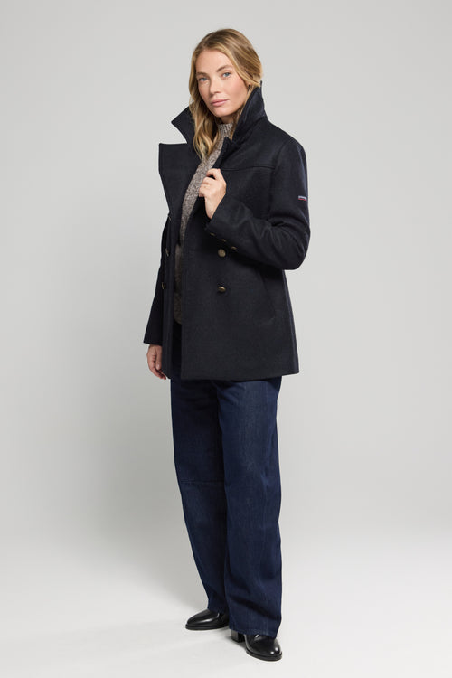 Caban Pointe du Raz - drap de laine - Le Comptoir Maritime - 3