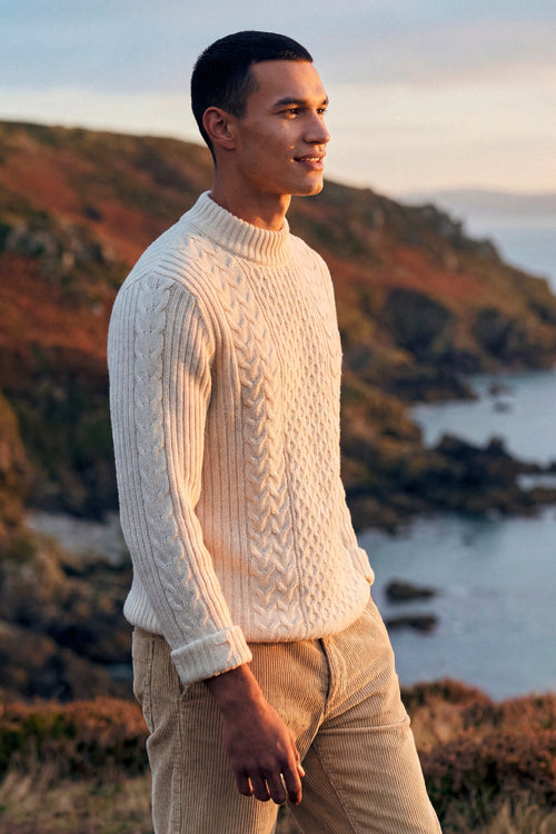 Pull irlandais - laine - Le Comptoir Maritime - 1