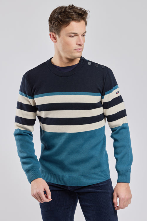 Pull marin bloc color - Le Comptoir Maritime - 1