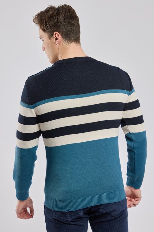 Pull marin bloc color - Le Comptoir Maritime - 4