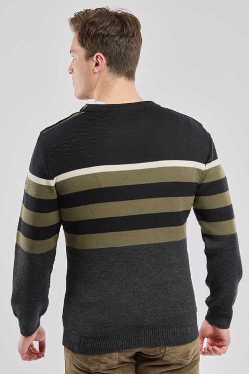 Pull marin bloc color - Le Comptoir Maritime - 4