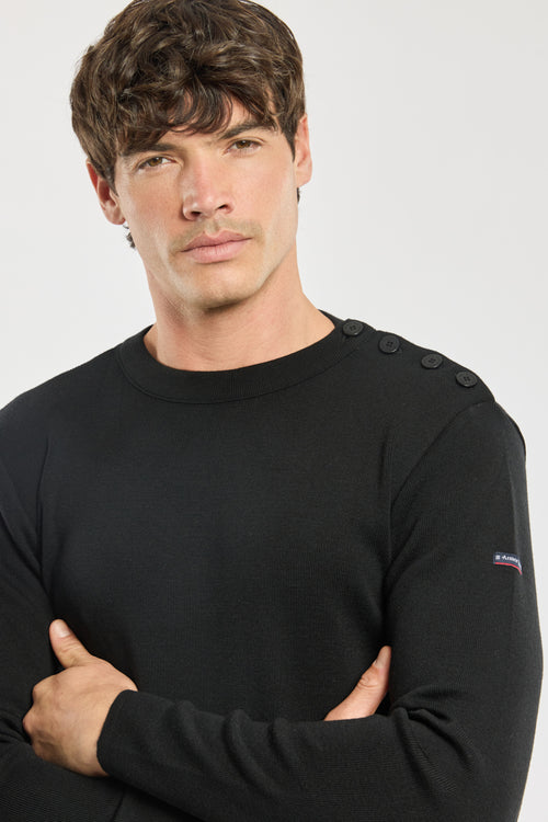 Pull marin Goulenez - laine mérinos - Le Comptoir Maritime - 2