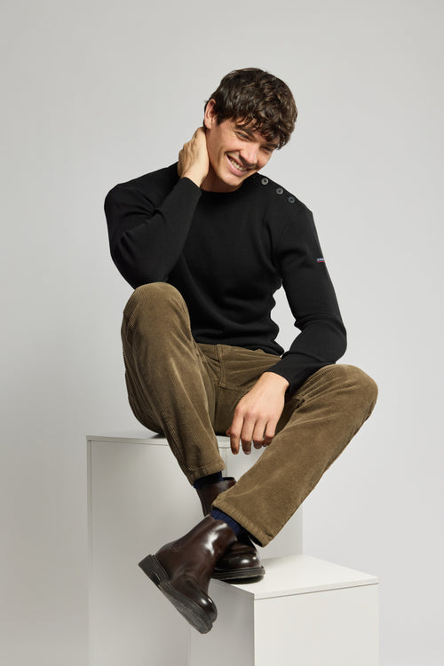 Pull marin Goulenez - laine mérinos - Le Comptoir Maritime - 6