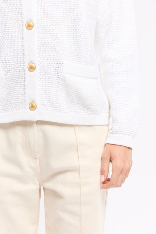 Cardigan maille texturée - coton - Le Comptoir Maritime - 3