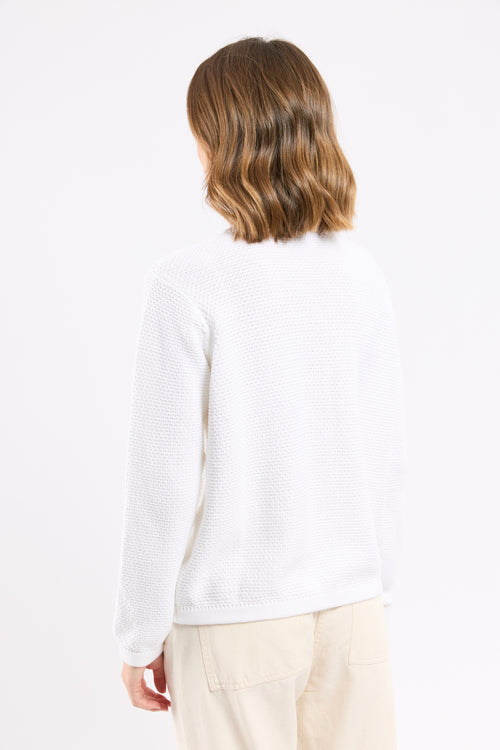 Cardigan maille texturée - coton - Le Comptoir Maritime - 5