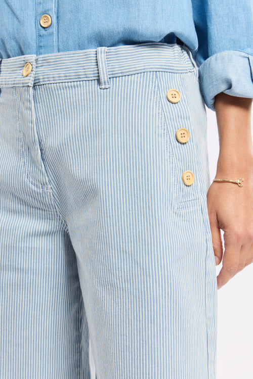 Bermuda à pont - coton - Le Comptoir Maritime - 4