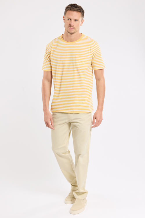 T-shirt rayé - coton et lin - Le Comptoir Maritime - 3