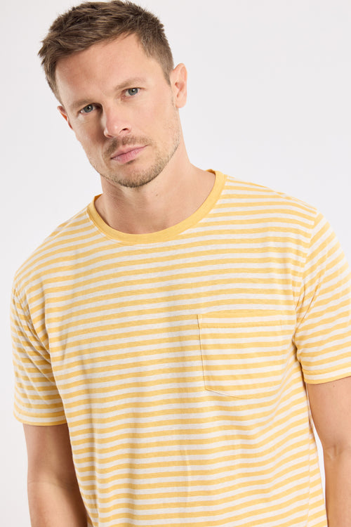 T-shirt rayé - coton et lin - Le Comptoir Maritime - 2