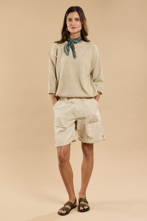 Pull col bateau Heritage - coton - Le Comptoir Maritime - 3