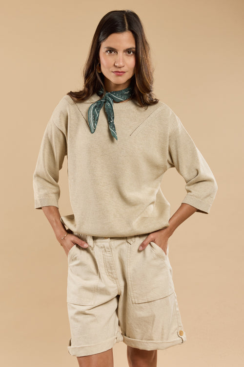 Pull col bateau Heritage - coton - Le Comptoir Maritime - 2