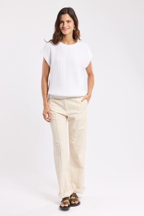 Pull sans manche - coton - Le Comptoir Maritime - 4