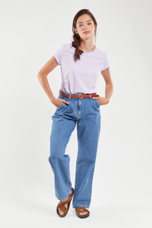 T-shirt rayé - coton et lin - Le Comptoir Maritime - 3