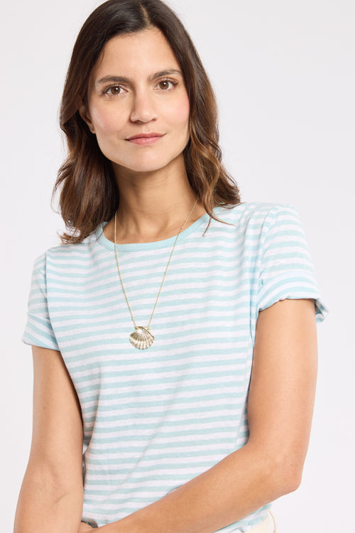 T-shirt rayé - coton et lin - Le Comptoir Maritime - 2