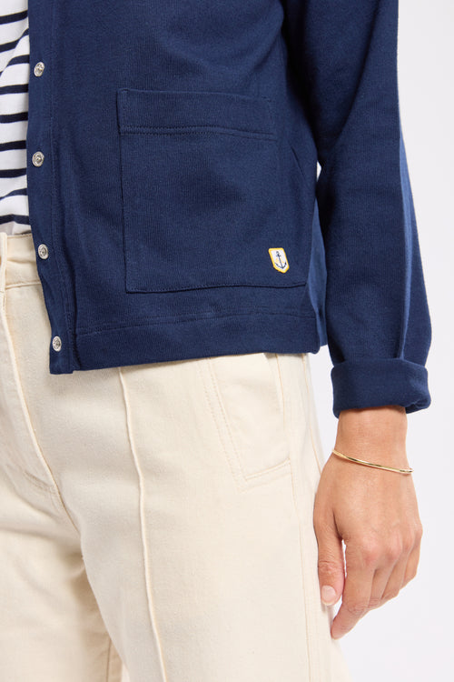Cardigan boutonné - coton rustique - Le Comptoir Maritime - 5