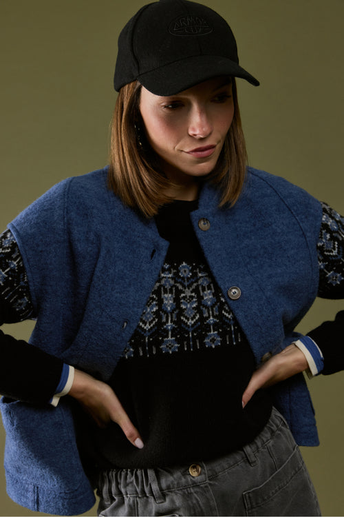 Pull jacquard Héritage - laine - Le Comptoir Maritime - 6