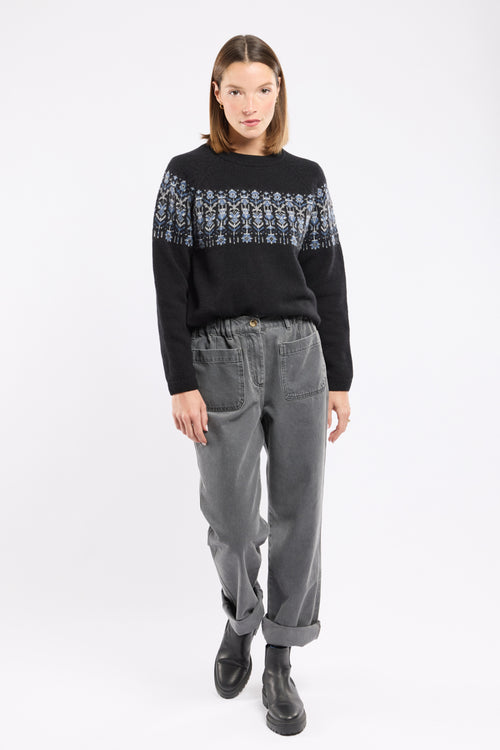 Pull jacquard Héritage - laine - Le Comptoir Maritime - 4