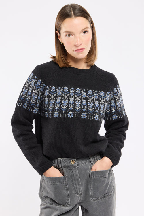 Pull jacquard Héritage - laine - Le Comptoir Maritime - 2
