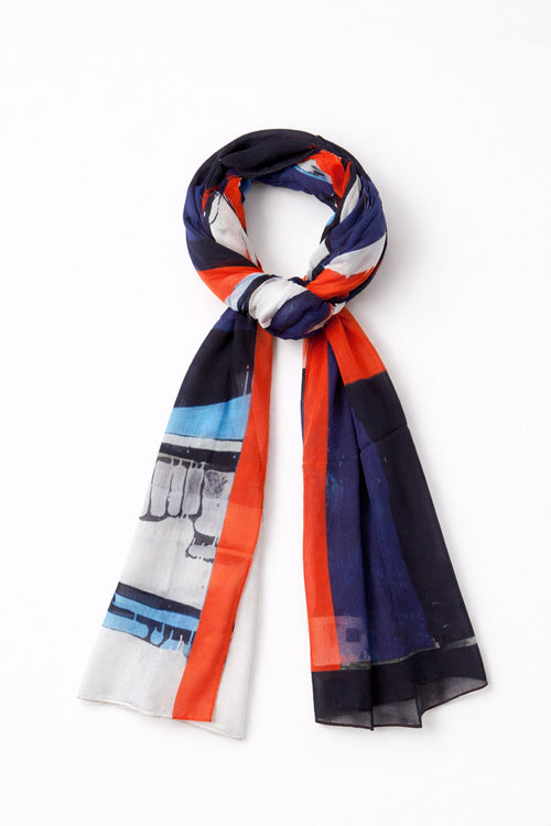 Foulard bateau - coton - Le Comptoir Maritime - 1