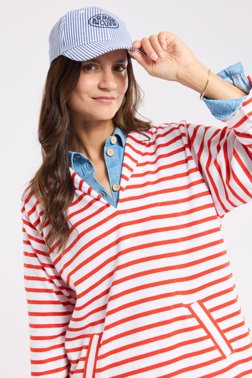 Casquette rayée - Le Comptoir Maritime - 2