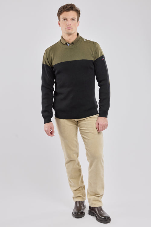Pull marin bi-color - Le Comptoir Maritime - 3