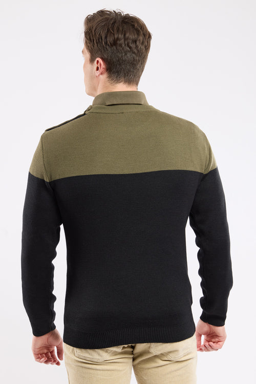 Pull marin bi-color - Le Comptoir Maritime - 4