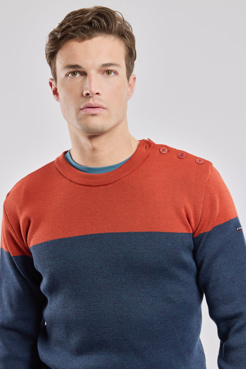 Pull marin bi-color - Le Comptoir Maritime - 2