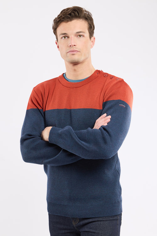 Pull marin bi-color - Le Comptoir Maritime - 1