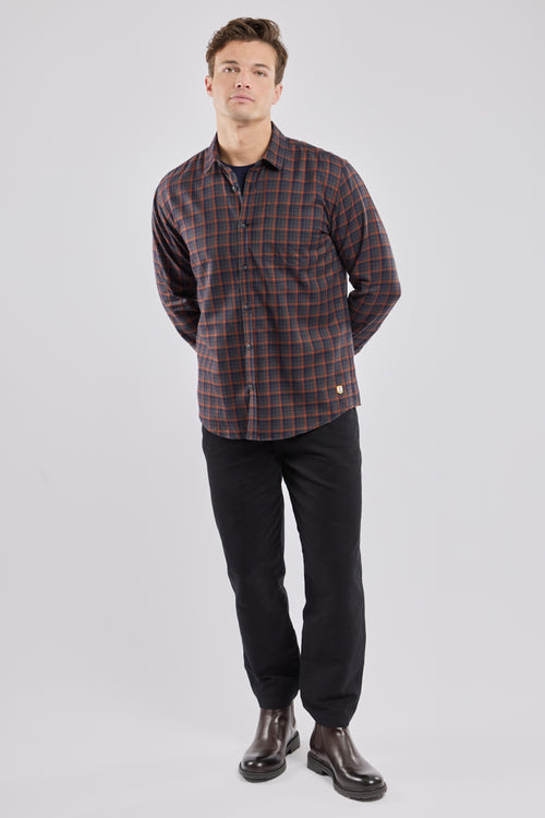 Chemise manches longues droite col souple - Le Comptoir Maritime - 2