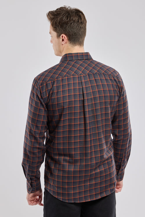Chemise manches longues droite col souple - Le Comptoir Maritime - 4