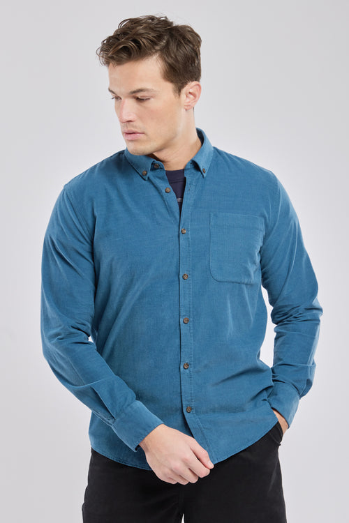 Chemise coupe droite - coton - Le Comptoir Maritime - 1