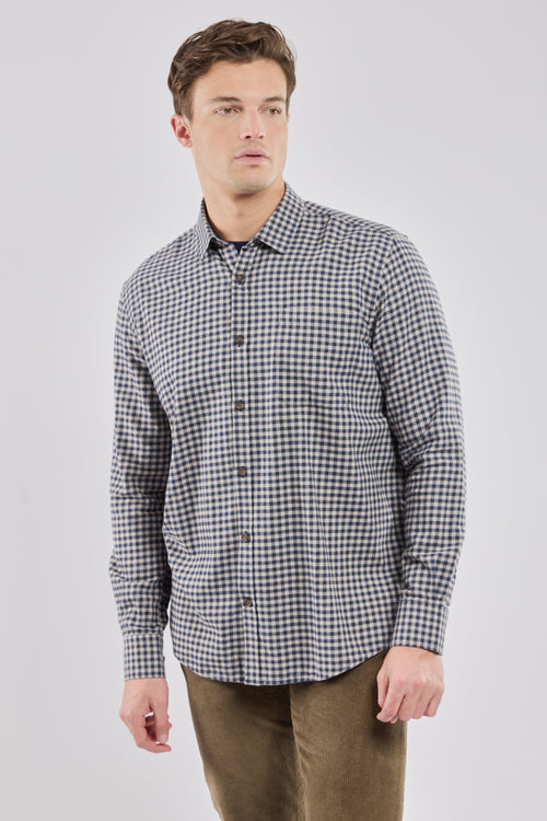 Chemise manches longues confort col souple - Le Comptoir Maritime - 1