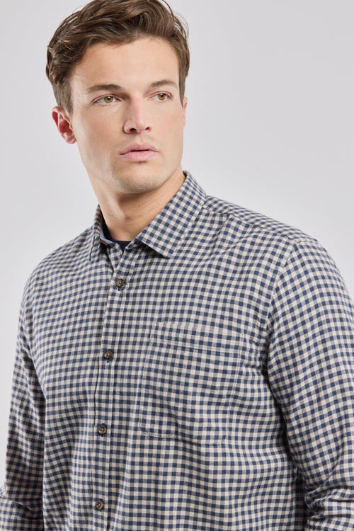 Chemise manches longues confort col souple - Le Comptoir Maritime - 3