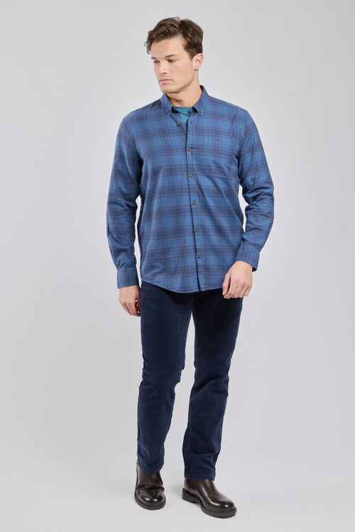 Chemise manches longues confort col boutonné - Le Comptoir Maritime - 2