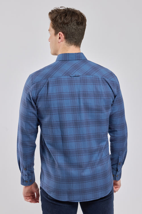 Chemise manches longues confort col boutonné - Le Comptoir Maritime - 4