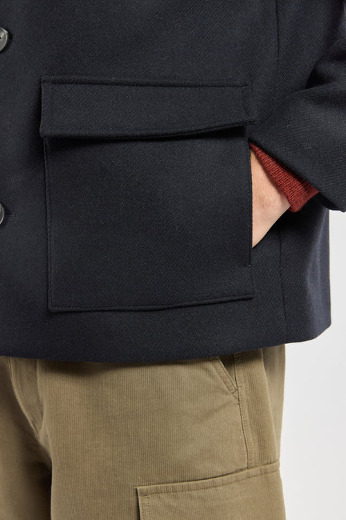 Manteau lainage - drap de laine - Le Comptoir Maritime - 4
