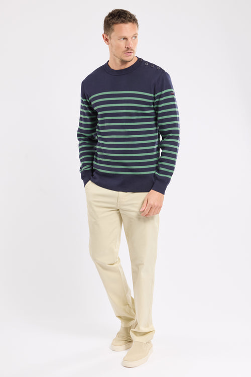 Pull marin rayé Groix - coton - Le Comptoir Maritime - 3
