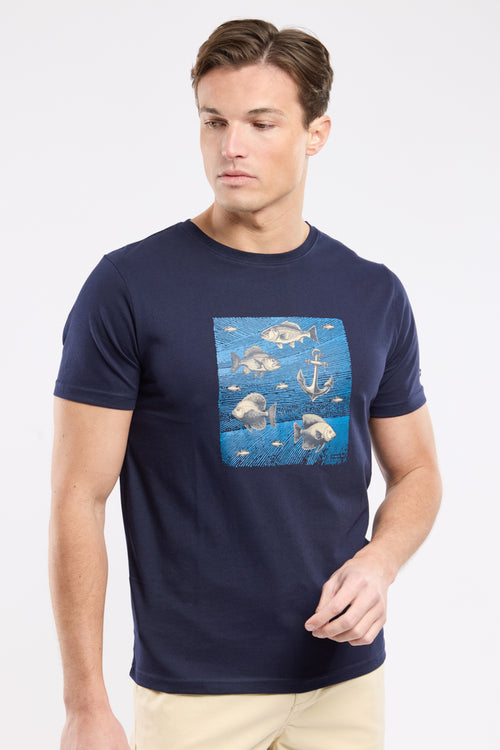 T-shirt sérigraphié - coton léger - Le Comptoir Maritime - 1
