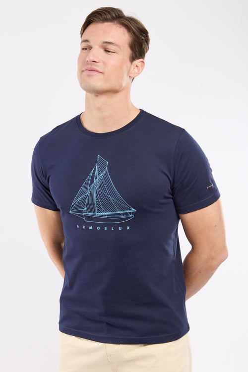 T-shirt sérigraphié - coton léger - Le Comptoir Maritime - 1
