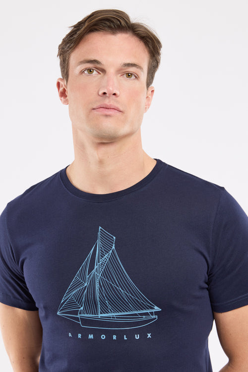 T-shirt sérigraphié - coton léger - Le Comptoir Maritime - 2
