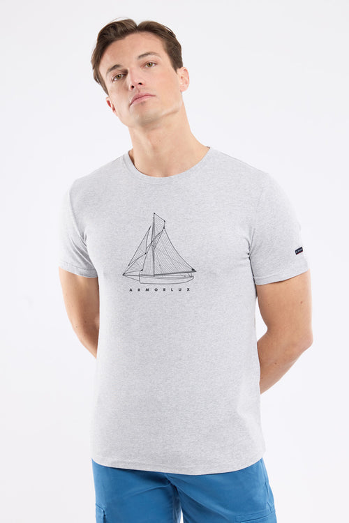 T-shirt sérigraphié - coton léger - Le Comptoir Maritime - 1
