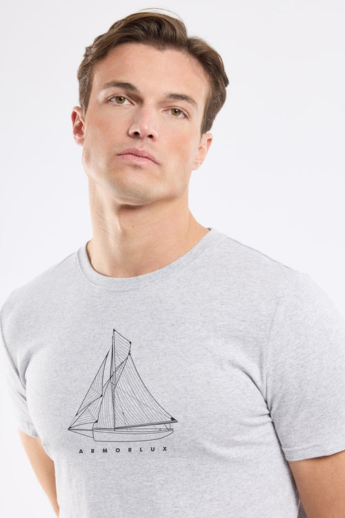 T-shirt sérigraphié - coton léger - Le Comptoir Maritime - 2