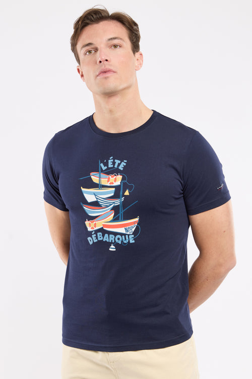 T-shirt sérigraphié - coton léger - Le Comptoir Maritime - 1