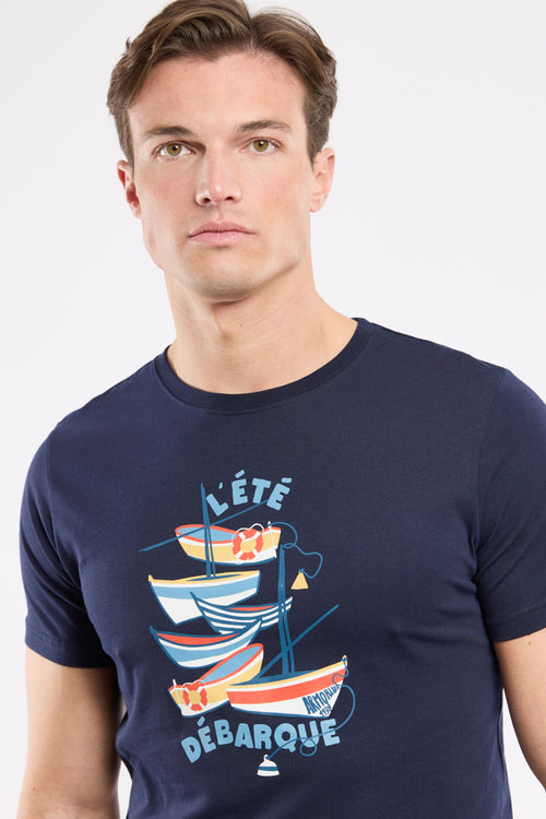 T-shirt sérigraphié - coton léger - Le Comptoir Maritime - 2