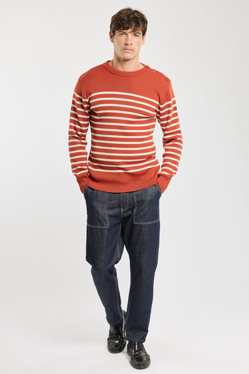 Pull marin Paimpol - laine et acrylique - Le Comptoir Maritime - 3