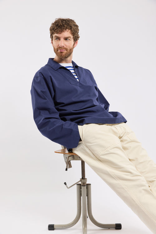 Vareuse Guilvinec - coton canvas - Le Comptoir Maritime - 4