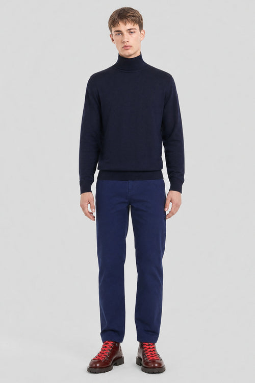 Pull col roulé  Ferel - laine mérinos - Le Comptoir Maritime - 3
